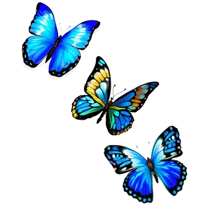 Flying Butterflies PNG 05232024 PNG