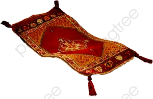 Flying Carpet Graphic PNG image