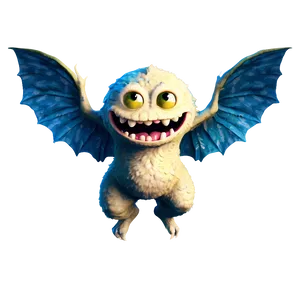 Flying Cute Monster Png 71 PNG image