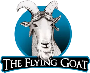 Flying Goat Logo PNG image