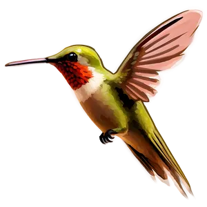 Flying Hummingbird Png 05212024 PNG image