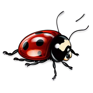 Flying Ladybug Graphic PNG Fub47