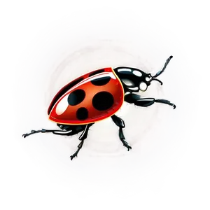Flying Ladybug Graphic Png Gqm21 PNG image