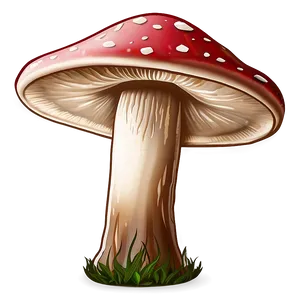 Flying Mushroom Cartoon PNG Gky28 PNG