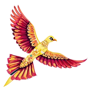 Flying Phoenix Bird Png 05062024 PNG image