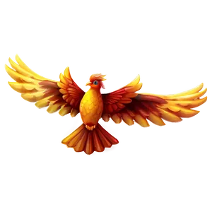 Flying Phoenix Bird Png 05062024 PNG image