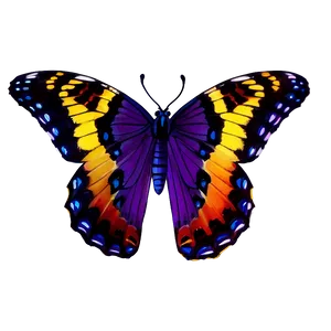 Flying Purple Butterfly Png 05232024 PNG image