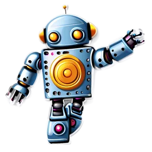 Flying Robot Clipart Png 06262024 PNG image