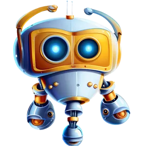 Flying Robot Clipart PNG Lfx20 PNG