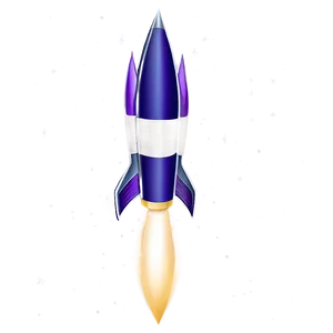 Flying Rocketship Png 06132024 PNG image