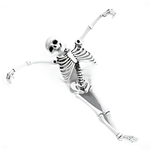 Flying Skeleton Png Woo5 PNG image