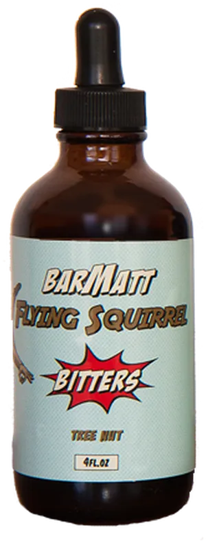 Flying Squirrel Bitters Bottle