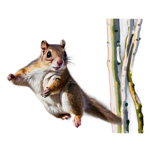 Flying Squirrel In Action Png Dlq89 PNG image