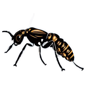 Flying Termite Silhouette Png 06292024 PNG image