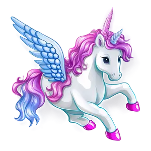 Flying Unicorn Clipart Png 06262024 PNG image