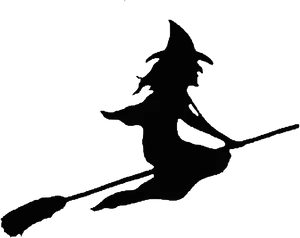 Flying Witch Silhouette.png PNG image