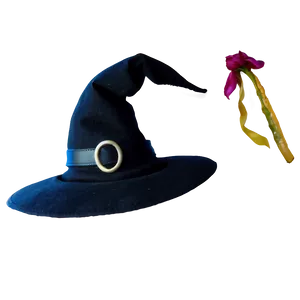 Flying Witches Hat PNG 06292024 PNG