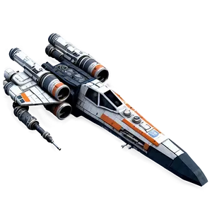 Flying X Wing PNG 18