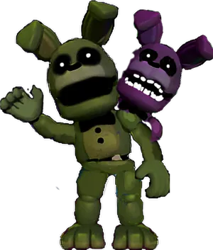 Fnaf_ Animated_ Bonnie_and_ Freddy