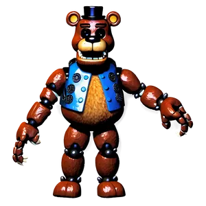 Fnaf Glamrock Freddy PNG Uou45