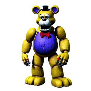 Fnaf Nightmare Fredbear PNG Uco PNG