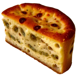 Focaccia Bread Slice PNG Cqu PNG
