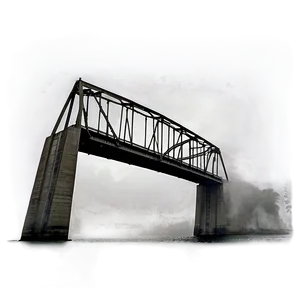Foggy Bridge Png 05042024 PNG image
