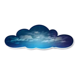 Foggy Cloud Emoji PNG 06272024