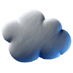 Foggy Cloud Emoji PNG Iqa30 PNG