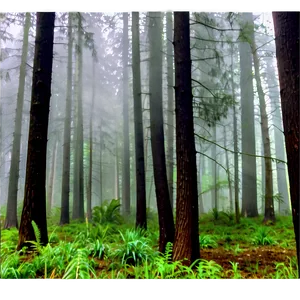 Foggy Forest Smoke PNG Ave93