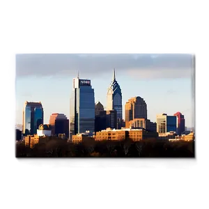 Foggy Morning Philadelphia Skyline Png Btm PNG image