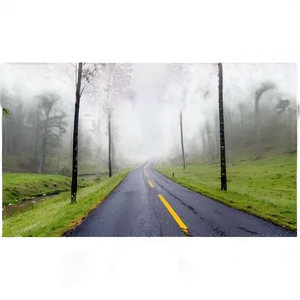 Foggy Road Png Tlq PNG image