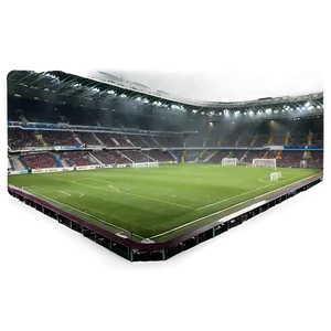 Foggy Soccer Stadium Atmosphere PNG 27