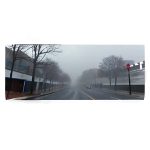 Foggy Street Transparent PNG 05262024 PNG