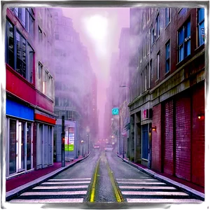 Foggy Street Transparent PNG Vjf PNG