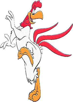 Foghorn Leghorn Strutting PNG image