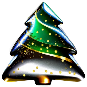 Foil Christmas Tree Png Bnf PNG image