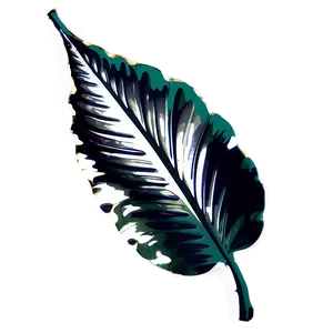 Foil Leaf Decoration Png 06252024 PNG image