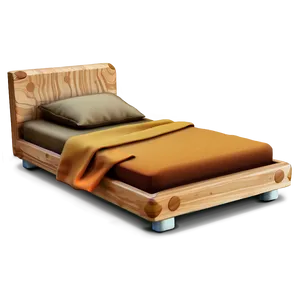 Foldable Bed Emoji PNG Iei