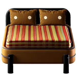 Foldable Bed Emoji PNG Tni