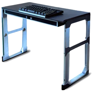 Foldable Computer Desk PNG 06262024
