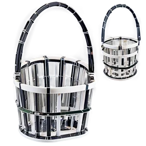 Foldable Shopping Basket Png 06272024 PNG image