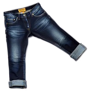 Folded Designer Jeans Png Pkv PNG image