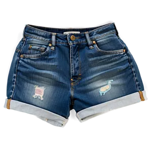 Folded Hem Jorts PNG Nvc PNG
