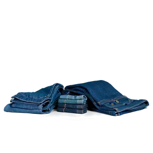 Folded Jeans In Wardrobe PNG Isw23