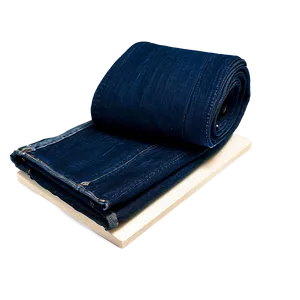 Folded Jeans On Display PNG Qlq