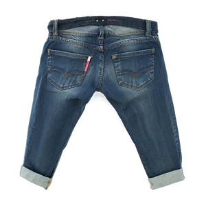 Folded Jeans Top View Png Ljg14 PNG image