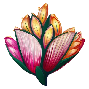 Folk Indie Flower Artwork PNG 61 PNG