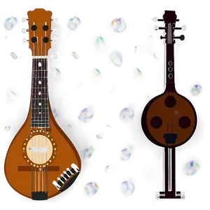 Folk Music Instruments PNG Jce