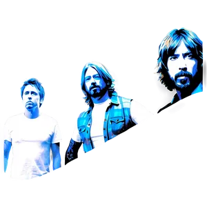 Foo Fighters Band Silhouette Png Qlr PNG image